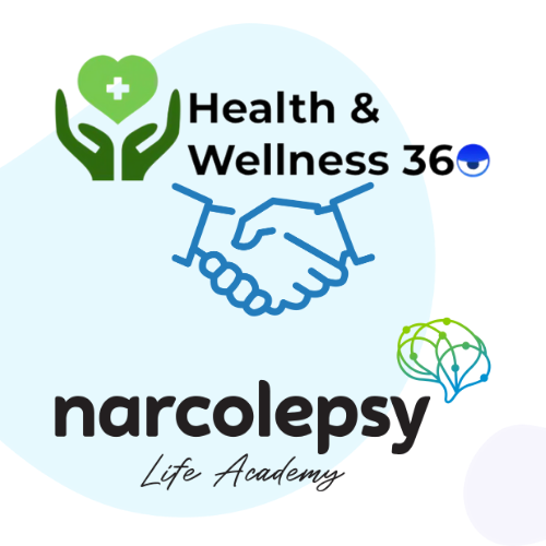 Health & Wellness 360, shaking hands, Narcolepsy life academy
